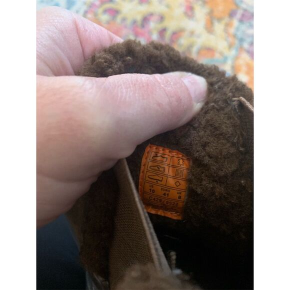 Rocket Dog Brown Suede Platform Chelsea Boots Unisex Size 10 Casual Slip On - Picture 7 of 8